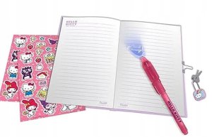 *****Hello Kitty pamiętnik+mag.dług.HK50184 91431 3