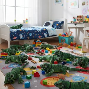 *****Iguana pluszowa 65cm 93301 33019 5