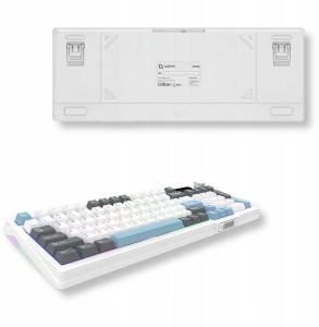 Klawiatura AQIRYS Klawiatura mechaniczna 96%/95 klawiszy przewodowa ATRIA white 12