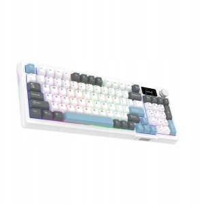Klawiatura AQIRYS Klawiatura mechaniczna 96%/95 klawiszy przewodowa ATRIA white 3
