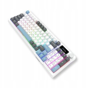 Klawiatura AQIRYS Klawiatura mechaniczna 96%/95 klawiszy przewodowa ATRIA white 5