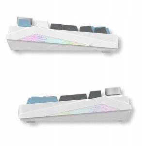 Klawiatura AQIRYS Klawiatura mechaniczna 96%/95 klawiszy przewodowa ATRIA white 10