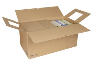 Elba 100421124 pudełko do przechowywania dokumentów Karton Jasny brąz 2