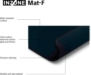 Sony NZONE Mat-F Podkładka dla graczy Czarny 11