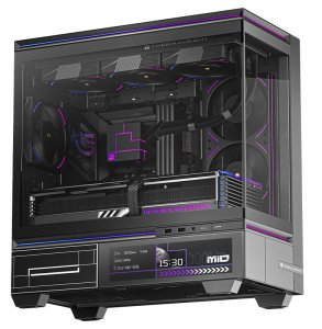 Thermalright TL-M10 Vision (Juodas) Kompiuterio Korpusas 2