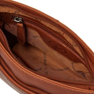 The Chesterfield Brand Salerno shoulder bag, cognac 3