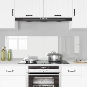 Płyta grzewcza vidaXL Przód kuchenny przezroczysty 80 x 50 x 0.8 cm szkło hartowane 3