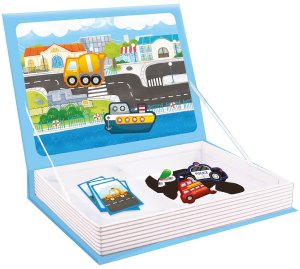 Książka magnetyczna puzzle pojazdy SP85300 53006 2