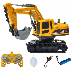 Koparka zdalnie sterowana 1:22 R/C funkcja dymu 3