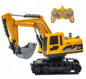 Koparka zdalnie sterowana 1:22 R/C funkcja dymu 5