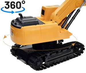 Koparka zdalnie sterowana 1:22 R/C funkcja dymu 6