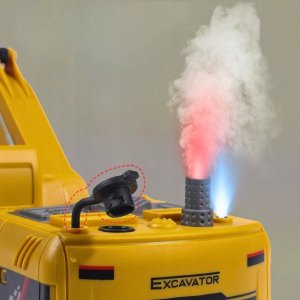 Koparka zdalnie sterowana 1:22 R/C funkcja dymu 7