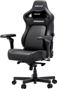 Fotel Anda Seat Kaiser 4 V2 XL Czarny skóra PVC 2