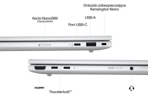 Laptop HP EliteBook 8 G1a 16 Ryzen AI 7 PRO 350 / 32 GB / 1 TB / W11 Pro (C51HDET) 6