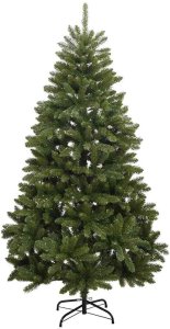 vidaXL Sztuczna choinka Ze LED Lights Zielony 240 cm PVC i Metal 5