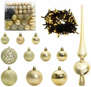 vidaXL Sztuczna choinka Ze LED Lights Zielony 240 cm PVC i Metal 6