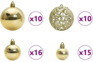 vidaXL Sztuczna choinka Ze LED Lights Zielony 240 cm PVC i Metal 8