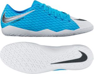 Nike Buty piłkarskie HypervenomX Phelon III IC biało-niebieskie r. 42.5 (852563 104) 1