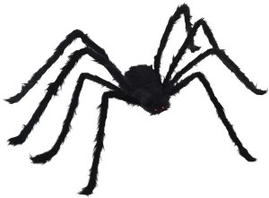 vidaXL Dekoracja pająka halloweenowego z sieciami 4 pcs 150 cm 4