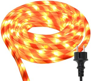 vidaXL Lina świetlna z 1200 diodami LED Ciepła biel 50 m PVC 2