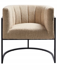 Fotel LARVIK II Boucle Beżowy 3