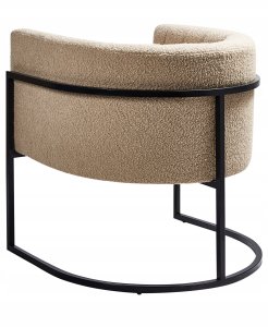 Fotel LARVIK II Boucle Beżowy 4