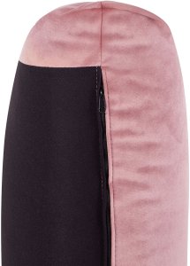 Fotel LUVOS Welur Różowy 11