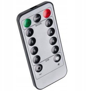 Kurtyna świetlna z pilotem 300 LED 3 m 4