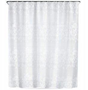 Vilde Zasłona prysznicowa haczyki 180x180 cm 2