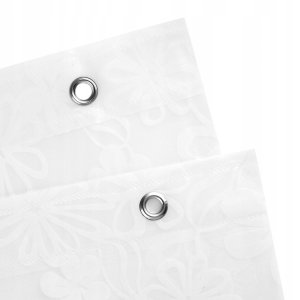 Vilde Zasłona prysznicowa haczyki 180x180 cm 5