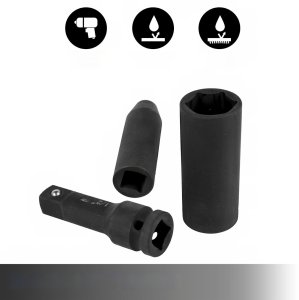 Zestaw narzędzi Vevor Zestaw Nasadek Udarowych Walizka 1/2'' 9-30 mm 43 Elementy 2