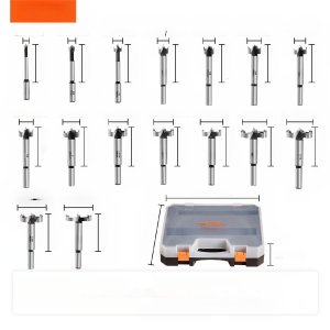 Zestaw Wierteł Forstner 16-Częściowy Zestaw Wierteł do Obróbki Drewna 2