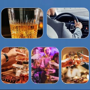 Alkomat Policyjny Elektrochemiczny AI Bezustnikowy Profesjonalny 6x Ustniki  Zenwire D1000 12