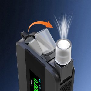 Alkomat Policyjny Elektrochemiczny AI Bezustnikowy Profesjonalny 6x Ustniki  Zenwire D1000 5