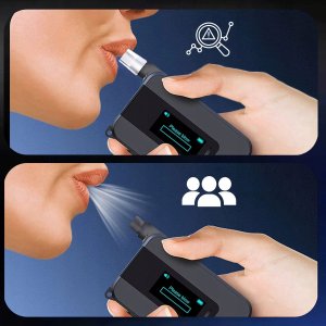 Alkomat Policyjny Elektrochemiczny AI Bezustnikowy Profesjonalny 6x Ustniki  Zenwire D1000 8