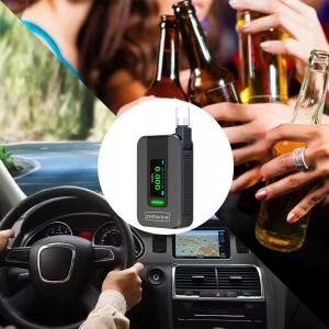 Alkomat Policyjny Elektrochemiczny AI Bezustnikowy Profesjonalny 6x Ustniki  Zenwire D1000 10