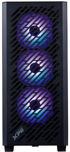 ADATA XPG case VALOR AIR PRO, ATX, Průhledná bočnice, 4x 120mm ARGB Fan, Černá 2