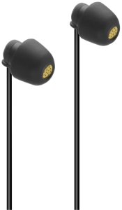 SŁUCHAWKI DOKANAŁOWE “CALM“ USB-C, CZARNE 3