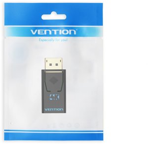 Vention HBMB0 zmieniacz płci / kabli DP HDMI Czarny 2