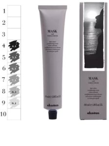 Davines, Mask With Vibrachrom, Permanent Hair Dye, 9.1 , 100 ml For Women 2