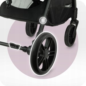 Sportinis vežimėlis MoMi Clara, black 7