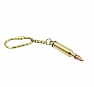 Brelok do Kluczy Nabój Pocisk w Eleganckim Pudełku - Militarny Upominek 4