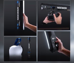 Nadmuchiwana Lampa Świetlówka Powietrzna LED Bi-Color 21W 2500mAh NEEWER / GC21B 8