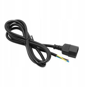 Akyga Kabel zasilający C14 AK-OT-10C CU 3x1mm 3m 2