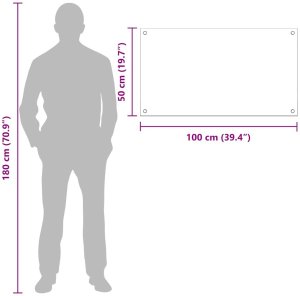 Płyta grzewcza vidaXL Przód kuchenny 2 pcs Żółty 100 x 50 cm szkło hartowane 10