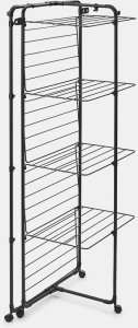 Brabantia HangOn Tower Drying Rack 30m Matt Black 3
