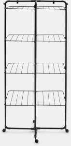 Brabantia HangOn Tower Drying Rack 30m Matt Black 5