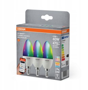SMARTWIFIB40 5W 230V RGBWFR E14 4X3LEDV 2