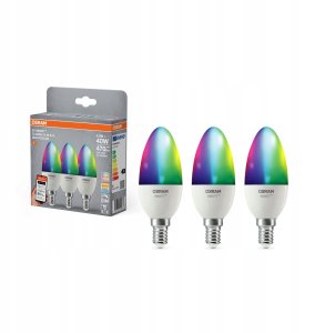 SMARTWIFIB40 5W 230V RGBWFR E14 4X3LEDV 4