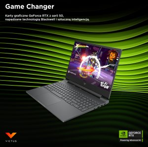 Laptop HP Victus Gaming Laptop 15-fb3020nw AMD Ryzen™ 5 39,6 cm (15.6") Full HD 16 GB DDR5-SDRAM NVIDIA GeForce RTX 5050 Wi-Fi 6 (802.11ax) Windows 11 Home AI PC Czarny 11
